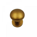 Aluminum Oxide Wood Door Knob Handle Gold